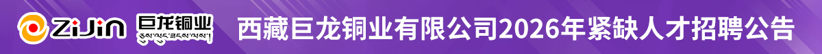 西藏巨龙铜业有限公司 2025年机电等紧缺类人才招聘公告